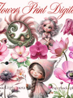Printable Flower Designs | High-Quality Digital PDF